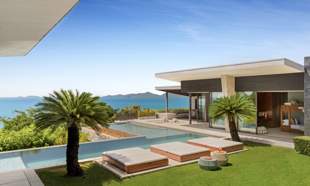 5 Villa Raku Swimming Pool Area