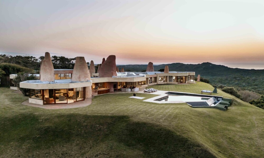 Sand castle Sunrise shot