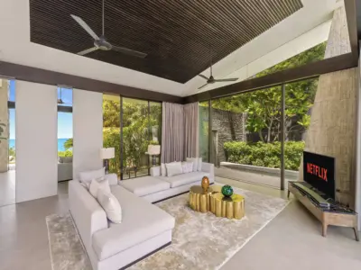 17 Villa Raku Living and Dining Area