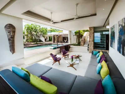 11 Villa Hin Koh Samui Living room