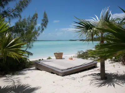 Large Guest Room Sunbed and Beach
