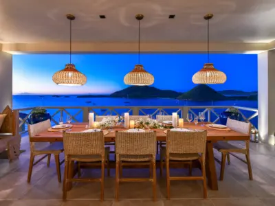 Papillon open air dining with a view