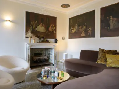 C6 Casetta Rossa small living room