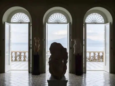 Villa Astor Vesuvio terrace best view The Heritage Collection Italy