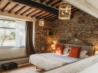 Full bedroom From the mirror