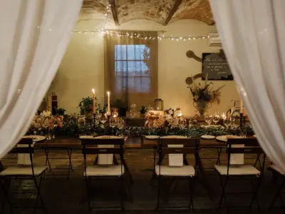 Indoor restaurant