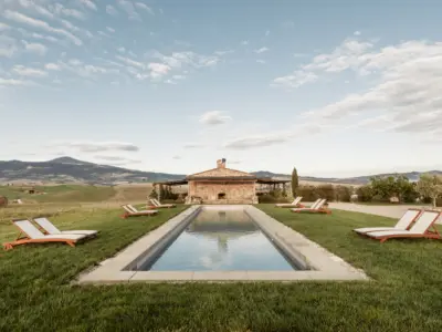 Pool in summer