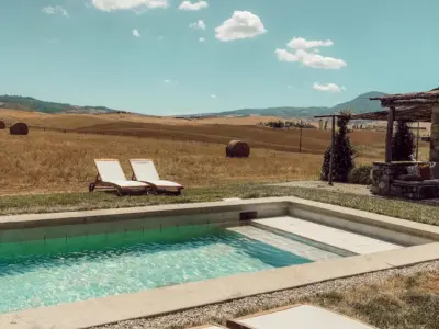 Vista e piscina