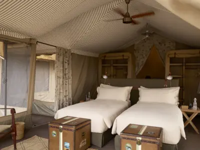 Family Tent Kids room Out of Africa