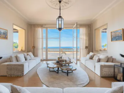 7 villa luxe cassis salon