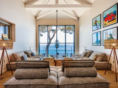9 villa luxe cassis salon cathedrale