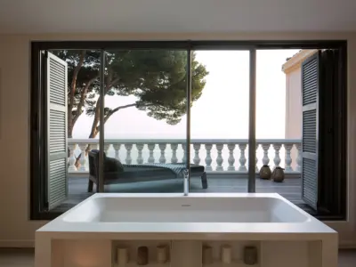 50 villa luxe cassis baignoire master