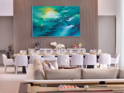 Villa Amann Phuket Dining Living Game Room 4
