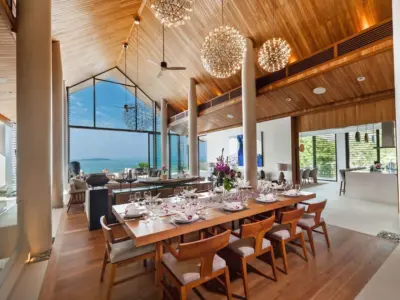 15 Villa Amarapura Phuket Cape Yamu Dining Living Area