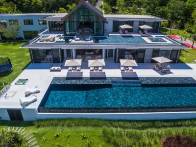 47 Villa Amarapura Phuket Cape Yamu Aerial View