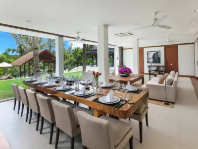 21 Villa Analaya Kamala Beach Phuket Living Dining Area