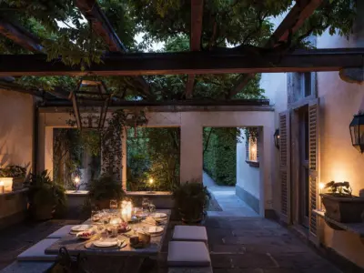 Villa Balbiano luxury property Lake Como Italy terrace best service refine local italian food wine pleasant entertaiment exclusive clients