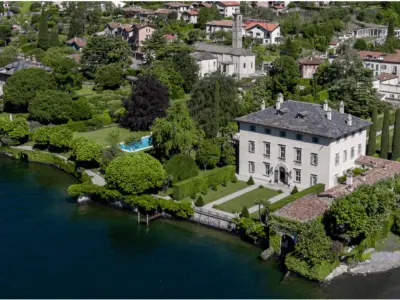 Villa Balbino luxury exclusive property Lake Como Milan vast park gardens swimming pool boat access best wedding event venue accommodation private clientele