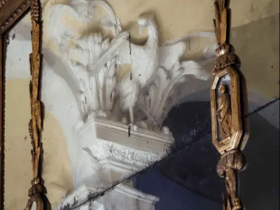 Villa Balbiano luxury property Lake Como Milan first floor gallery antique collection furniture marble details decor decoration exclusive service accommodation wedding events