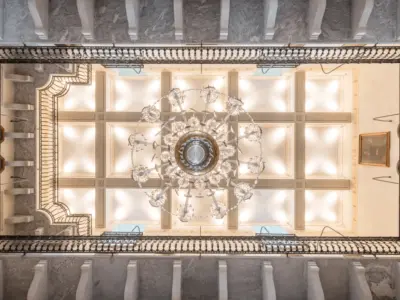 Villa Balbiano luxury property Lake Como Milan Italy classic best decor Durini frescos 17 century second floor exclusive event wedding accommodation refine service