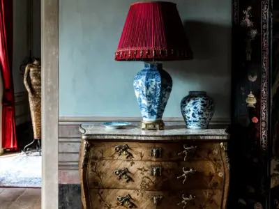 Villa Balbiano Lake Como Haute Couture Pink Sara Mrad Wedding Dress Lilly Red 12