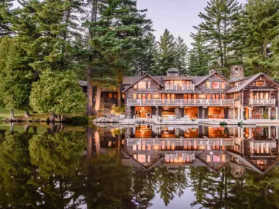 Lake Kora Boat Dock lights