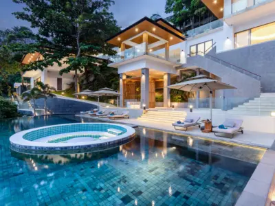 The Aquila Villa Phuket Lower Level Swimming Pool Area 4