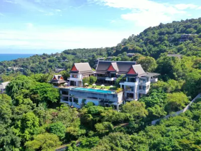 85 Villa Aye Phuket Aerial View
