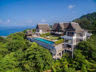 86 Villa Aye Phuket Aerial View